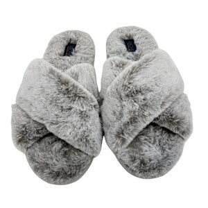 RACHEL Rachel Roy Women's Open Toe Slippers with Indoor/Outdoor Sole Size M 7-8